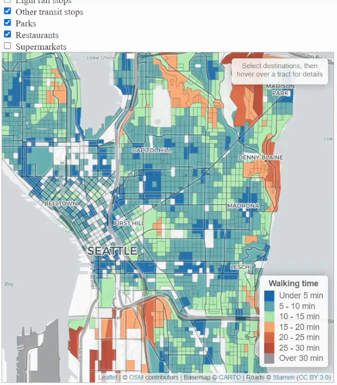 New tutorial: 15-minute city interactive map - Henry Spatial Analysis